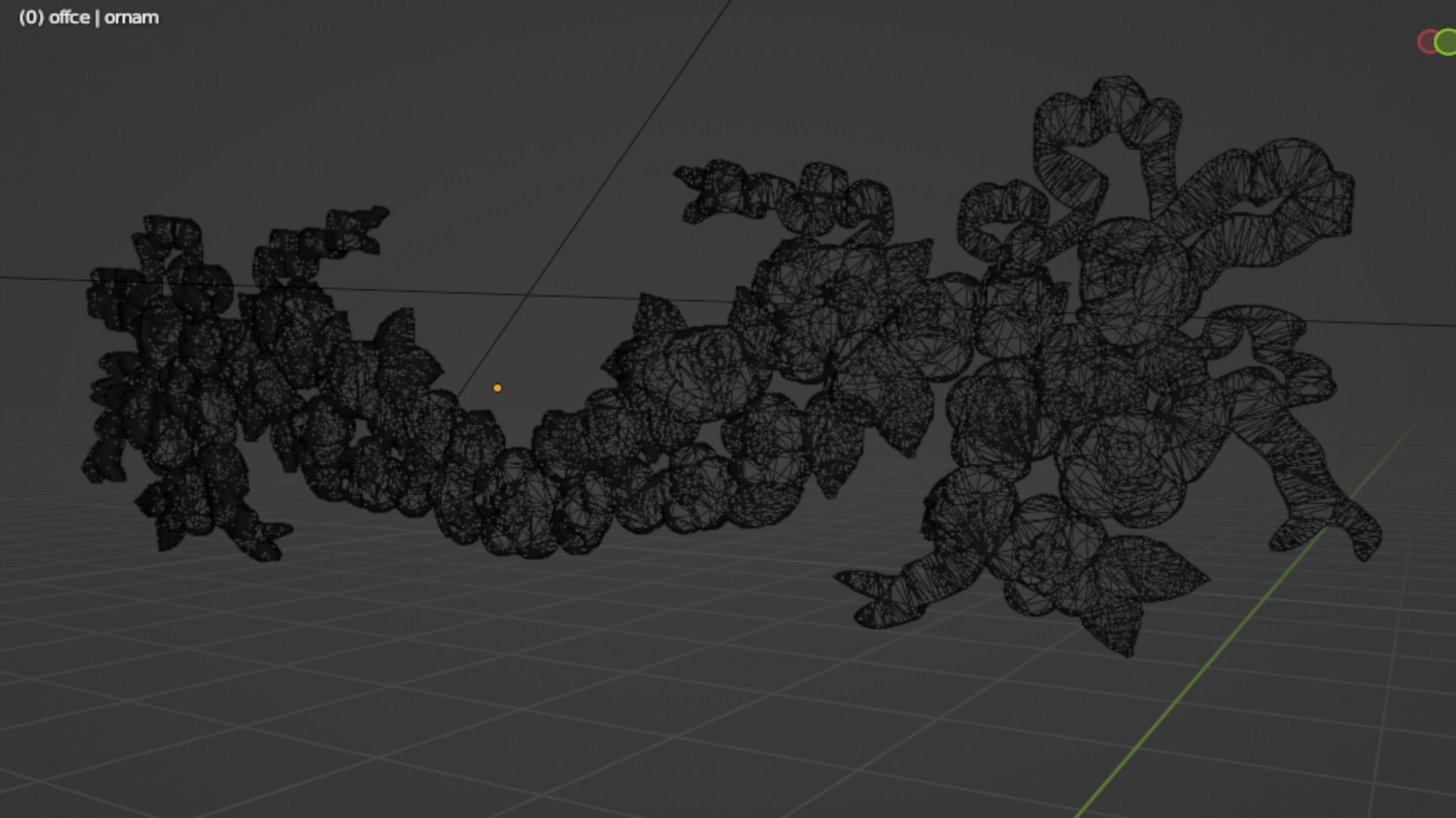 Classic decor ornament 194 3D model_8