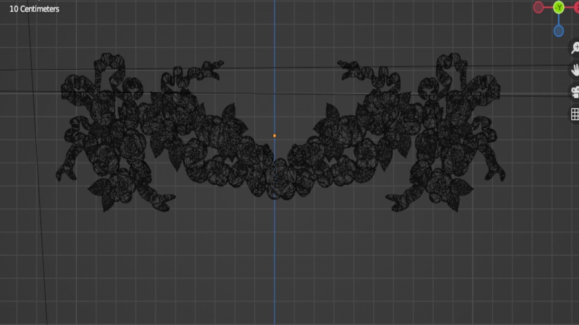 Classic decor ornament 194 3D model_6