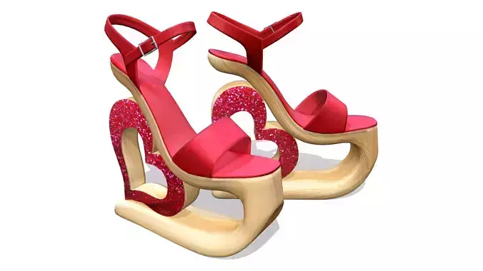 Heart Heel Shoes
