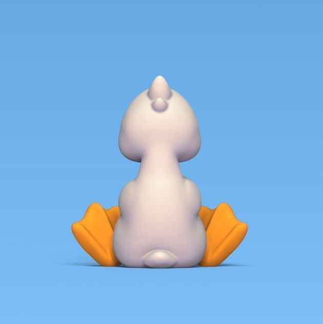 Suspicious Duck 3D print model_3
