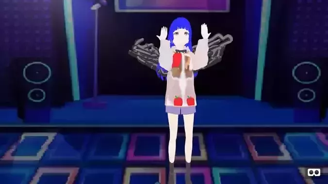 mmd model angel