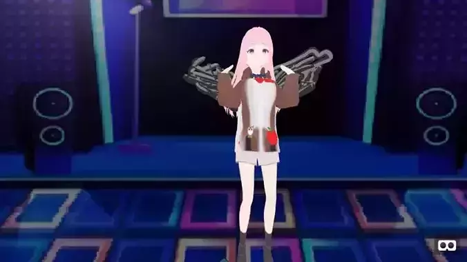 mmd model angel