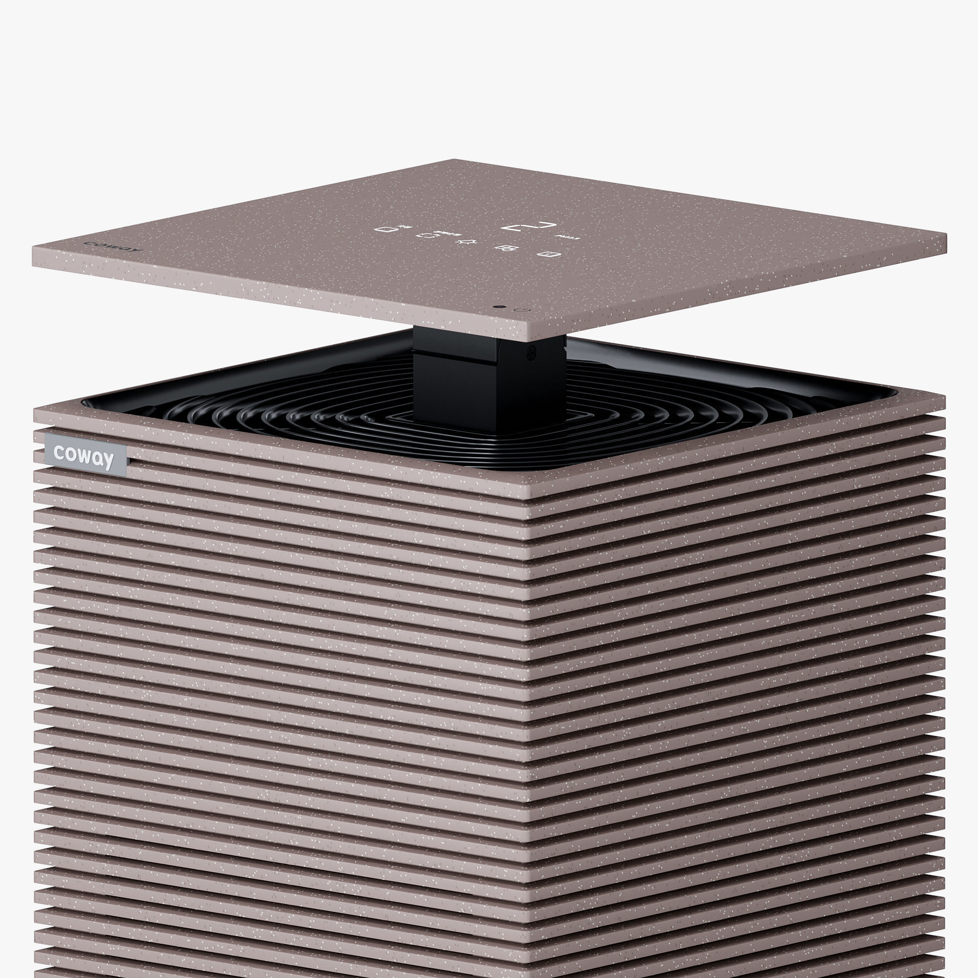 BTS air purifier - Coway noble air purifier 3D model_5