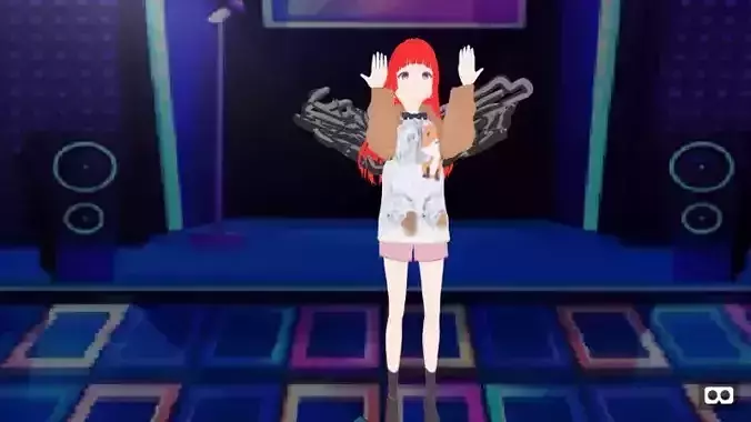 mmd model angel