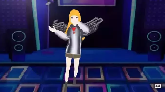mmd model angel