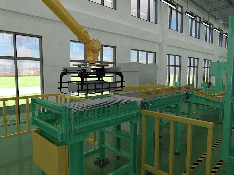 Industrial Production Workshop 3D model_13