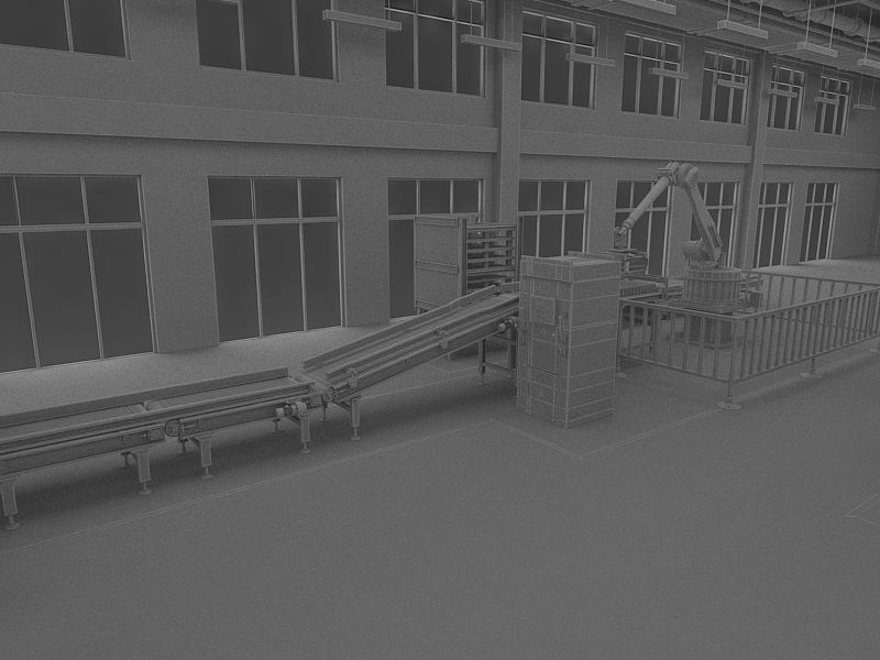 Industrial Production Workshop 3D model_29