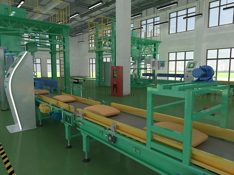 Industrial Production Workshop 3D model_18