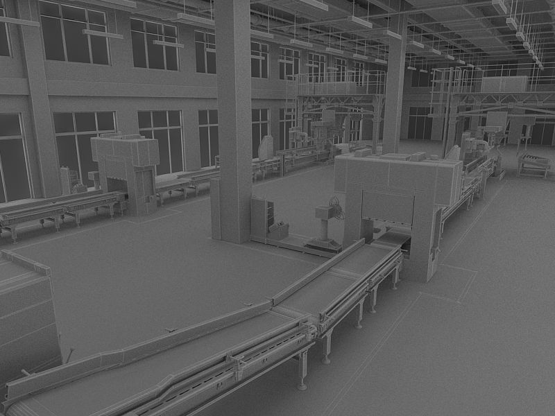 Industrial Production Workshop 3D model_27