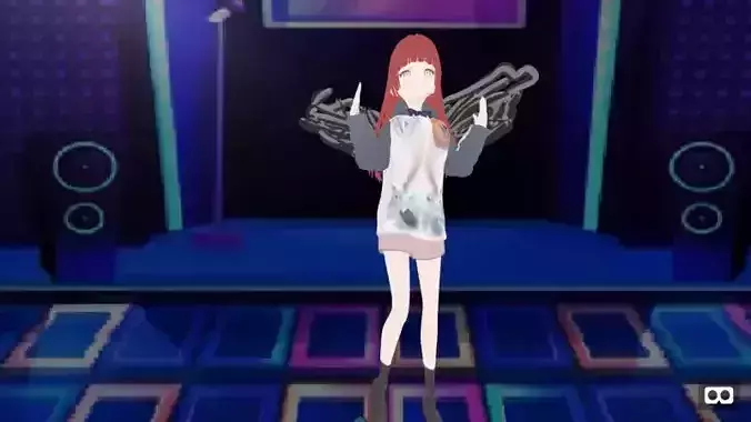 mmd model angel
