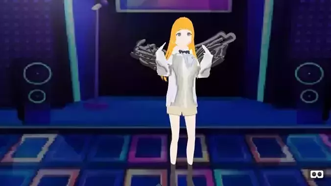 mmd model angel