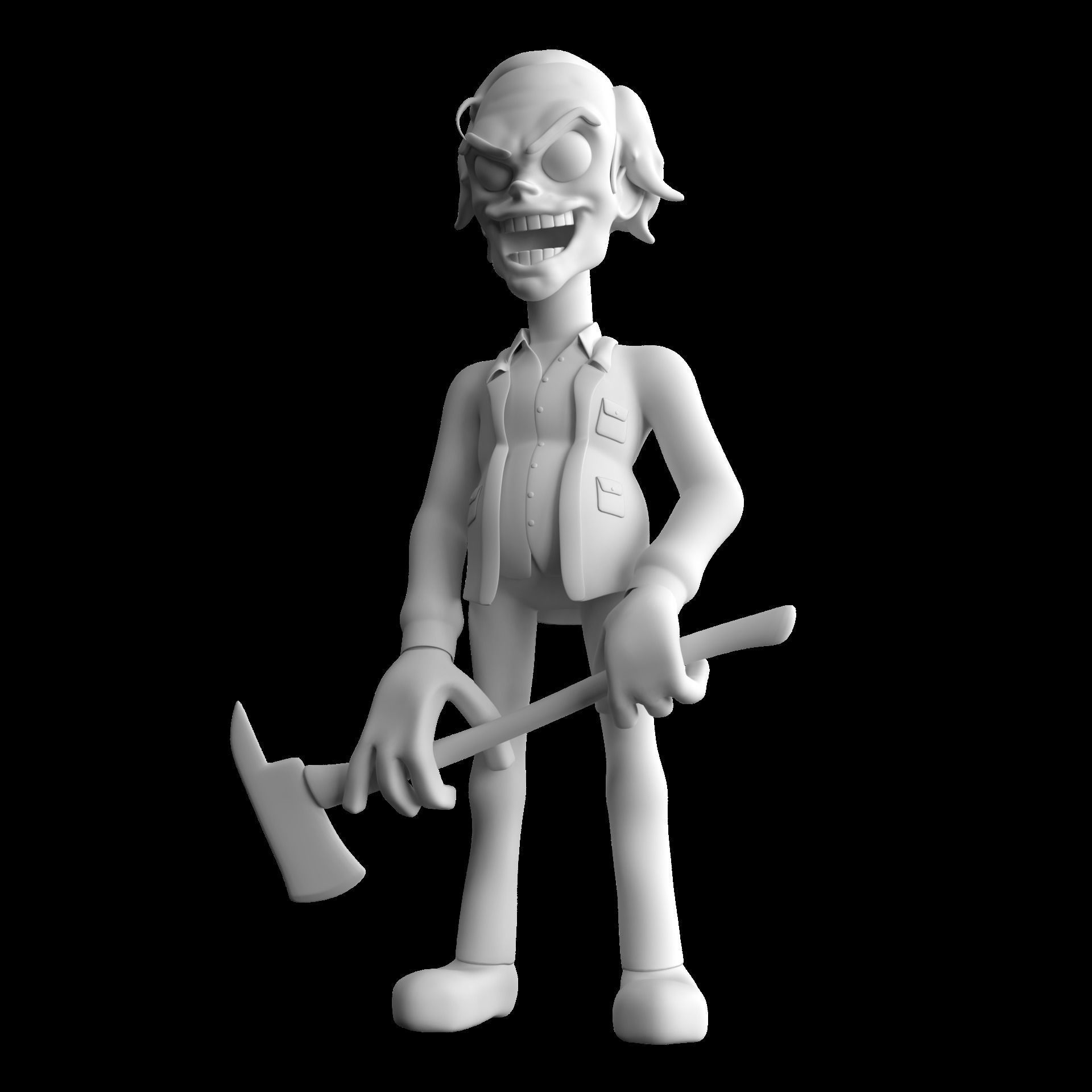 The Shining Jack Torrance 3D model_3