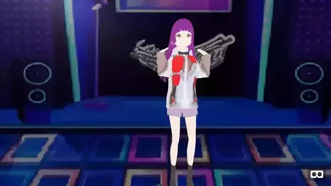 mmd model angel