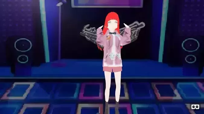 mmd model angel