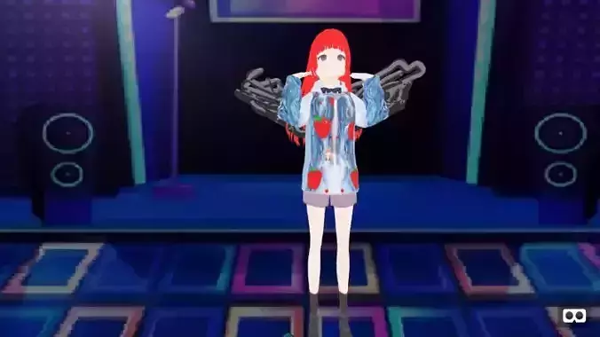 mmd model angel