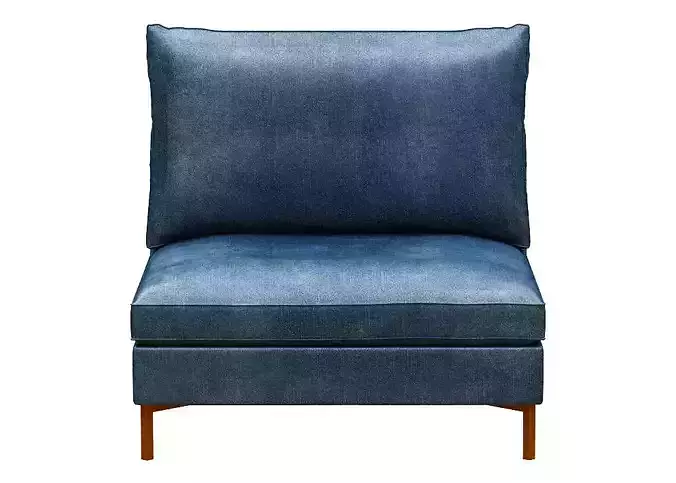 Armchair denim lounge chair