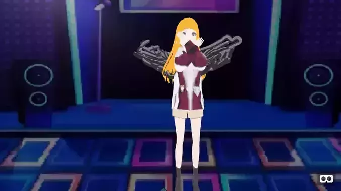 mmd model angel
