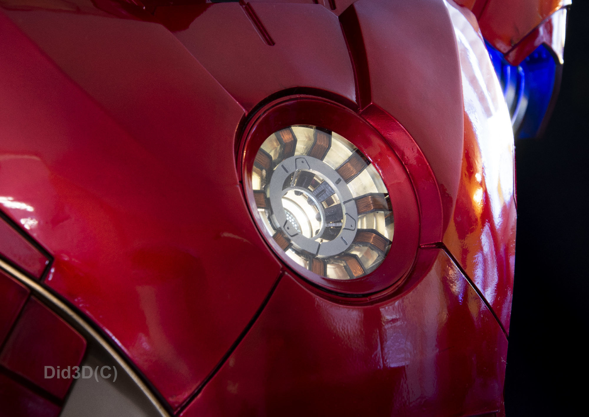 IRONMAN Mark7 BUST HQ LIFE SIZE Did3D 3D Print Ready 3D print model_9