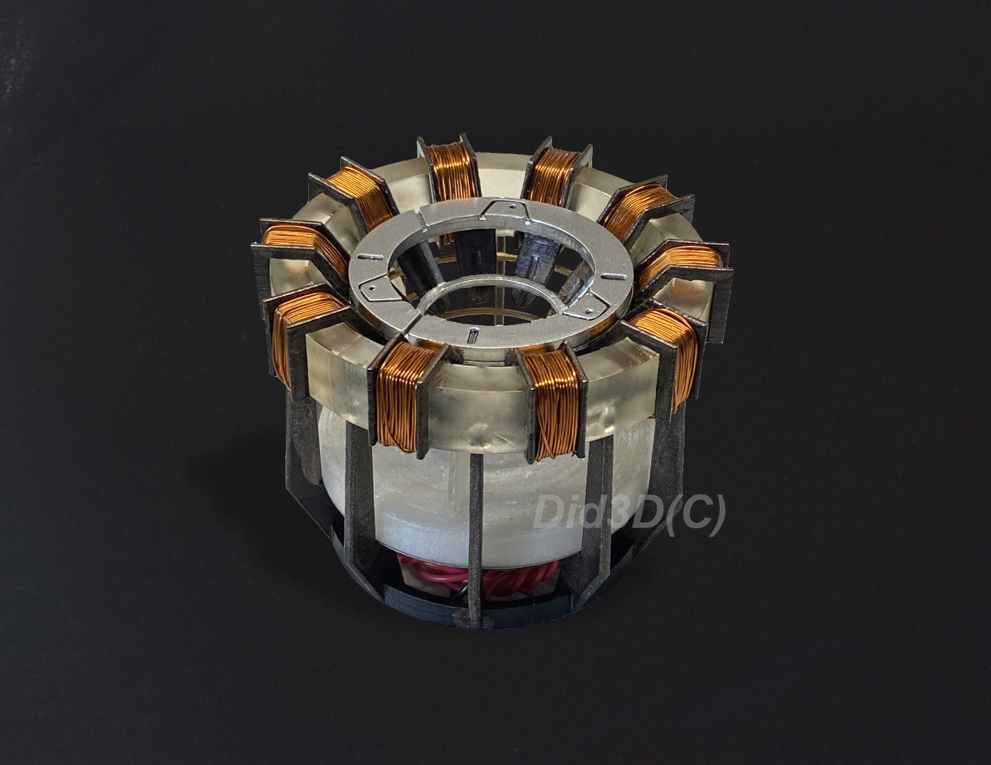 IRONMAN Mark7 BUST HQ LIFE SIZE Did3D 3D Print Ready 3D print model_12