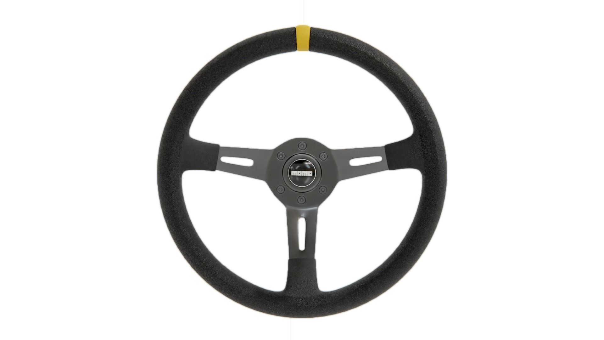 Momo Mod 08 Racing Steering wheels  Low-poly 3D model_1