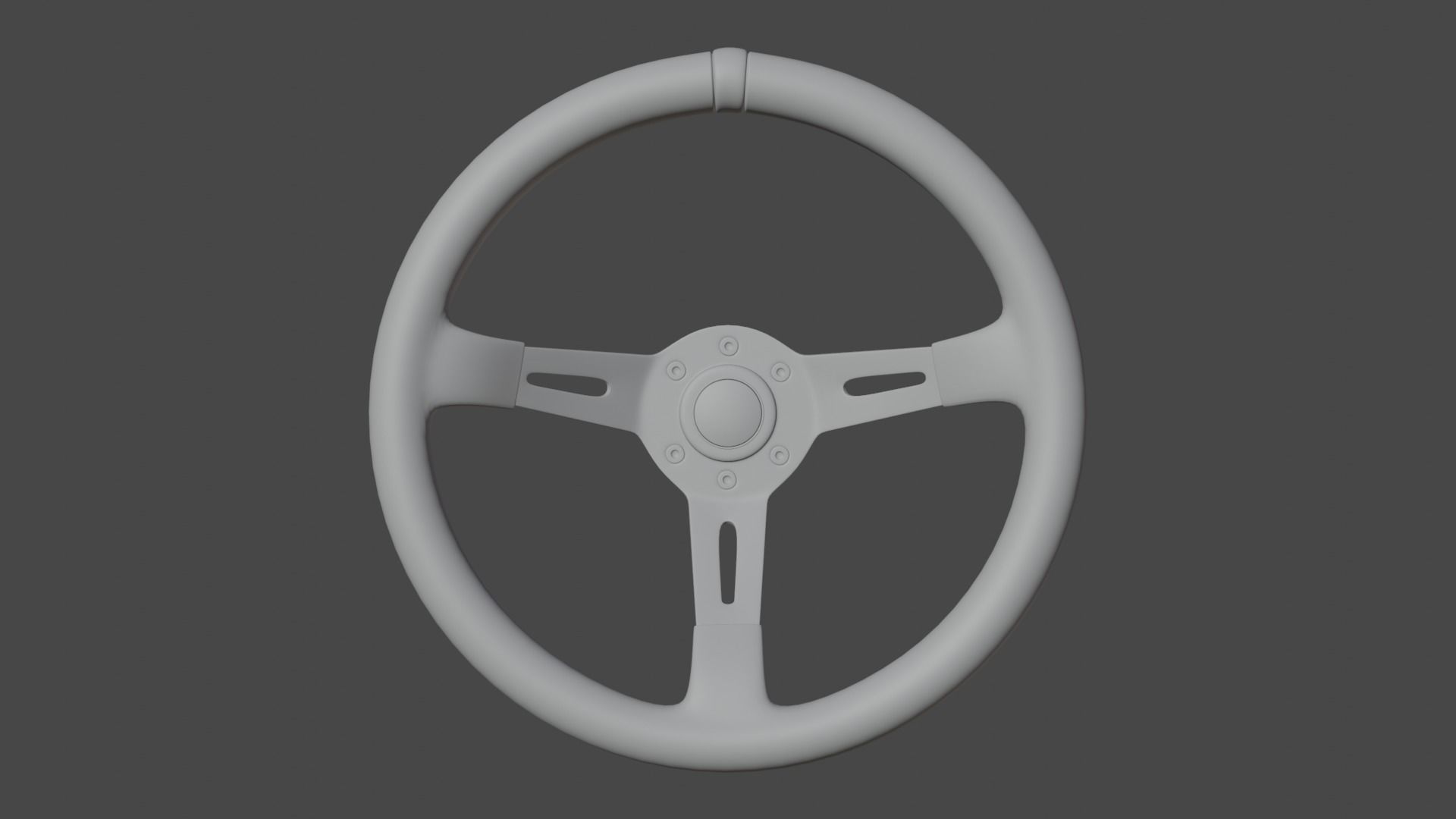 Momo Mod 08 Racing Steering wheels  Low-poly 3D model_4