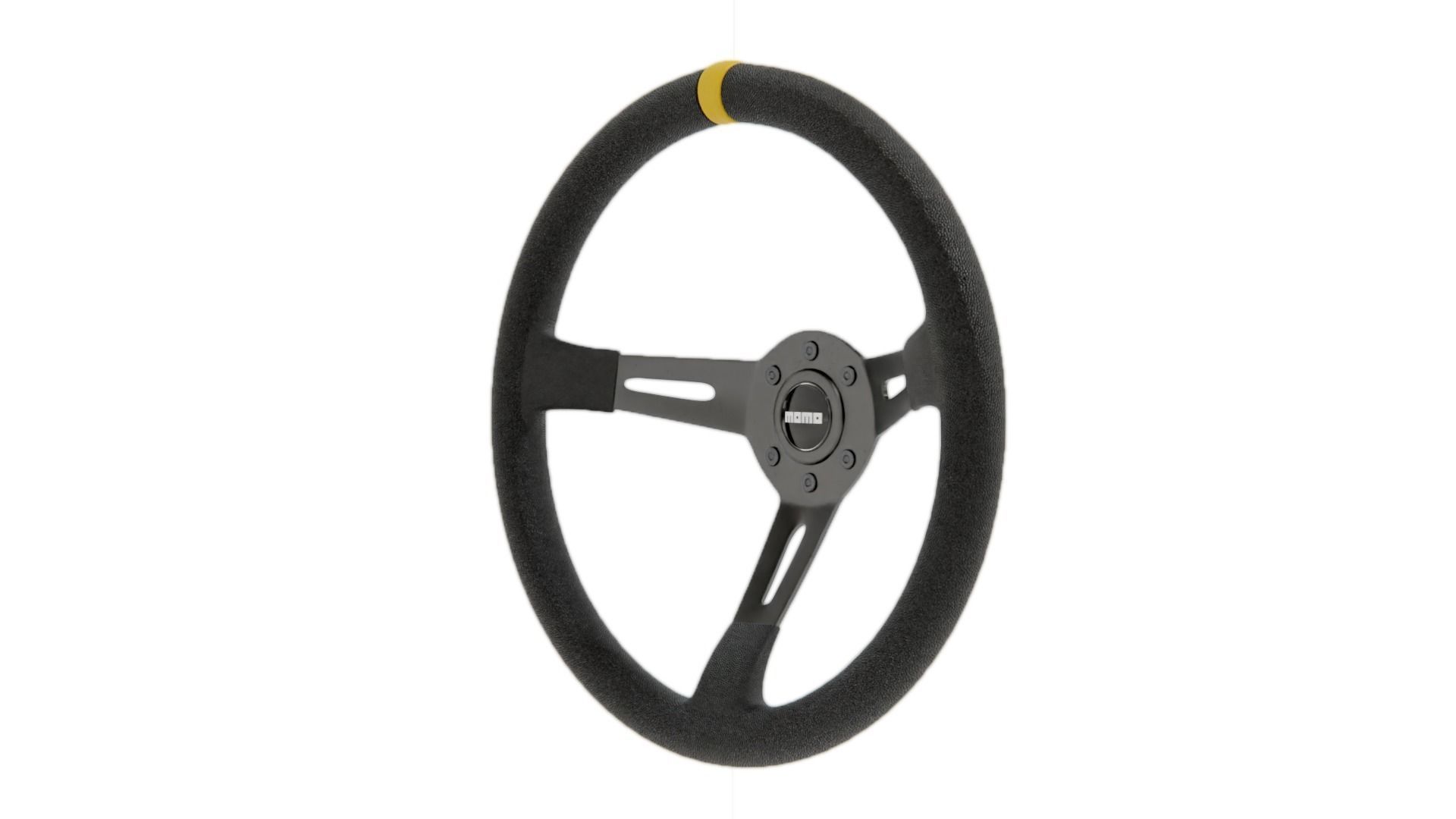 Momo Mod 08 Racing Steering wheels  Low-poly 3D model_3