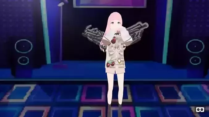 mmd model angel