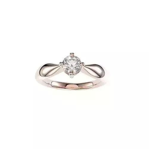 Solitaire rings blgar style 3D print model