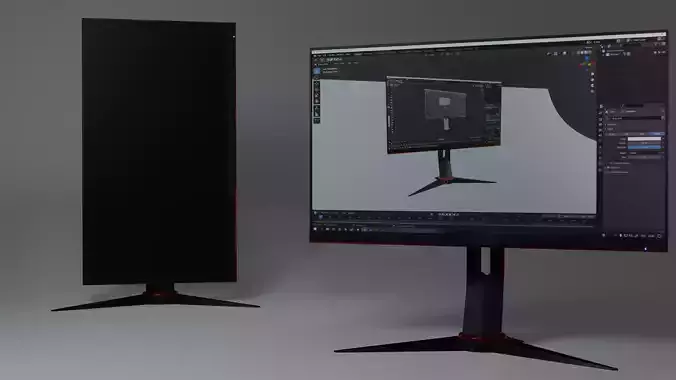 Computer Monitor Free 3D model