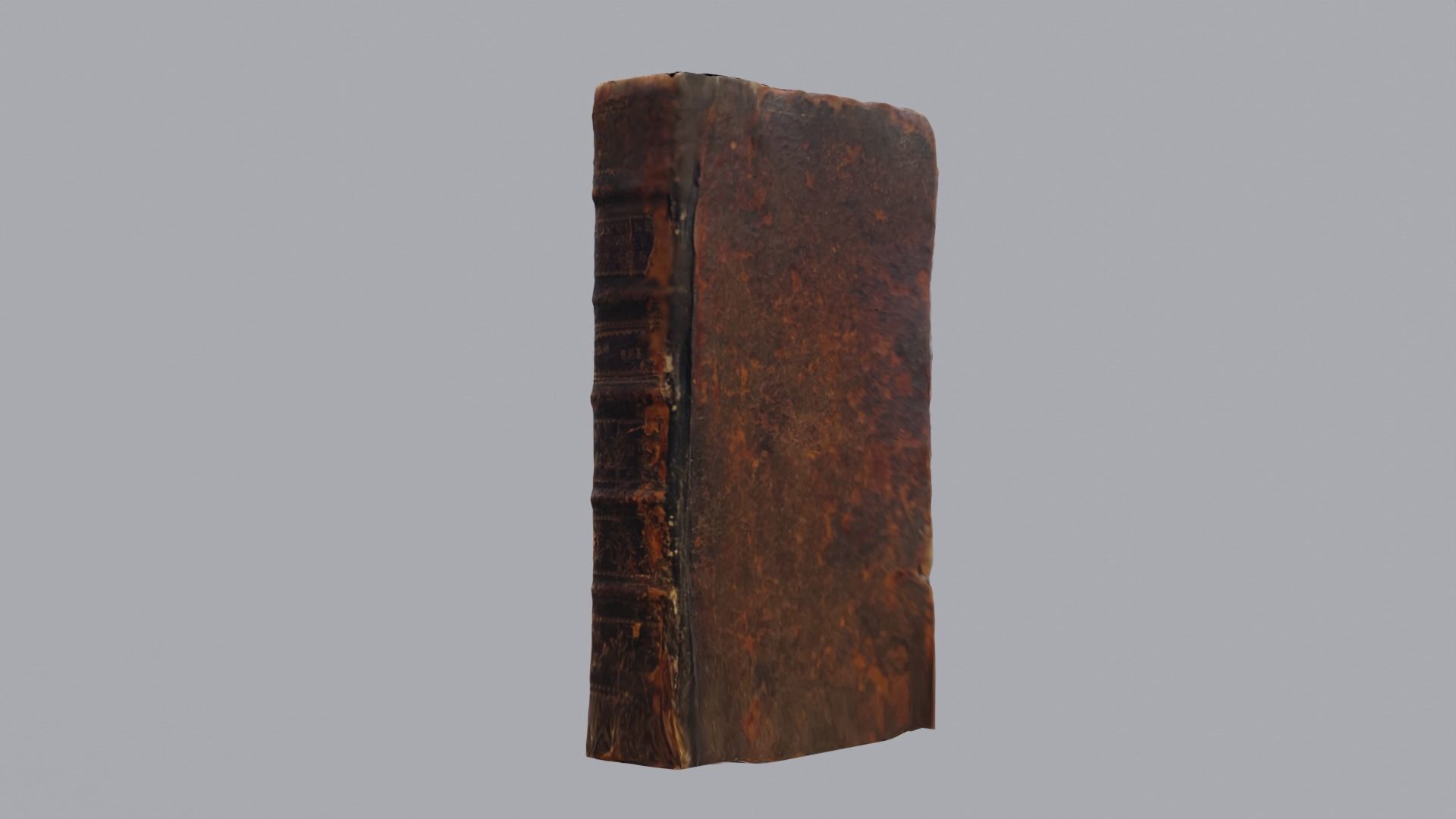 1733 Antique Book 3D model_1