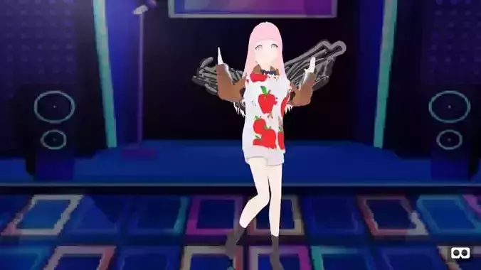 mmd model angel