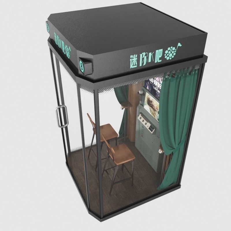 Sing Bar 3D model_5