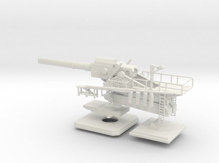 35 5 cm Haubitze M1 ww2 German artillery  3D print model_5