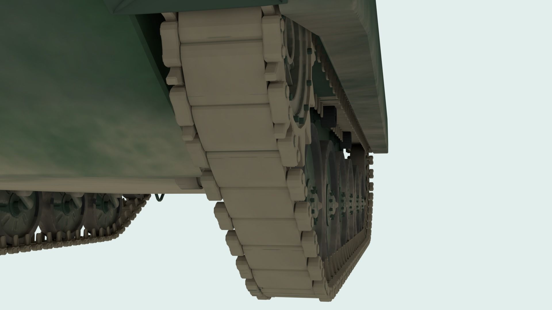 BMP-2 russian armoured vehicle 3D model_21