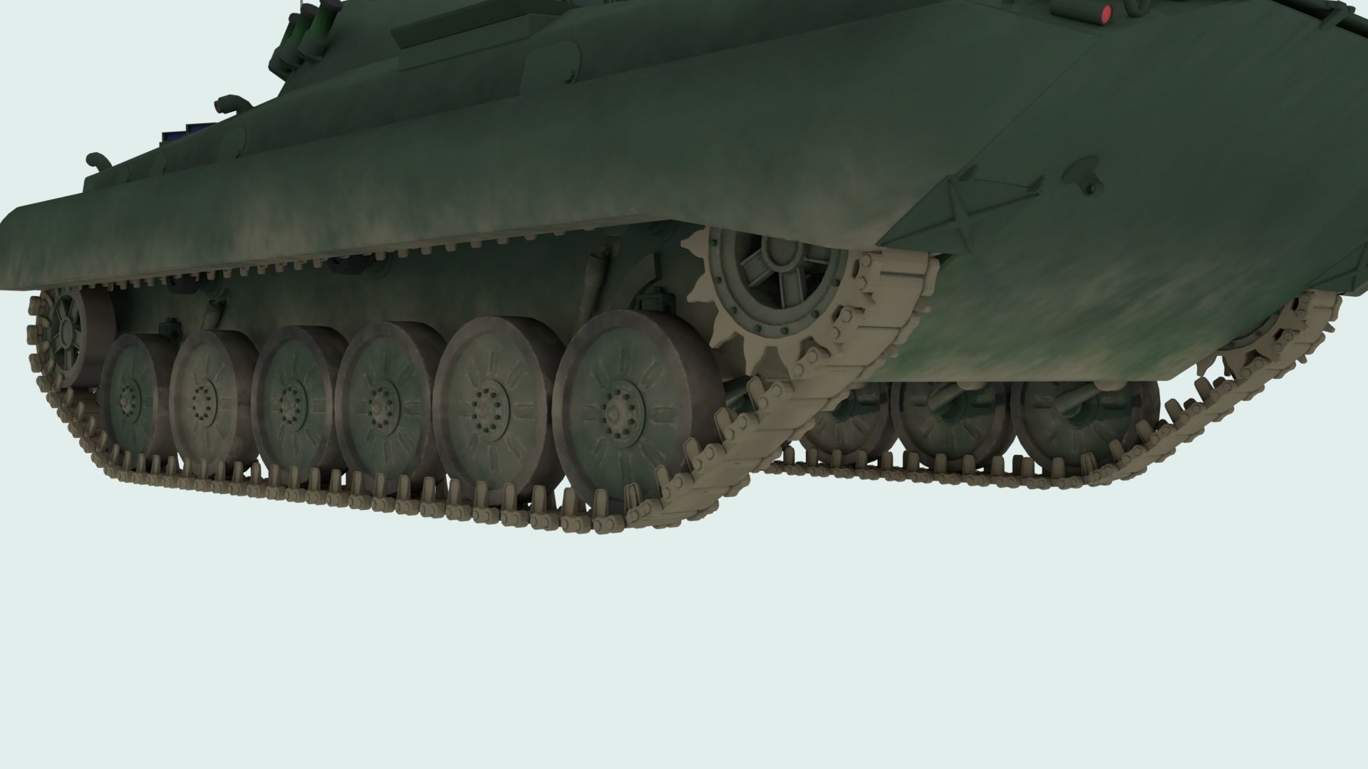 BMP-2 russian armoured vehicle 3D model_29