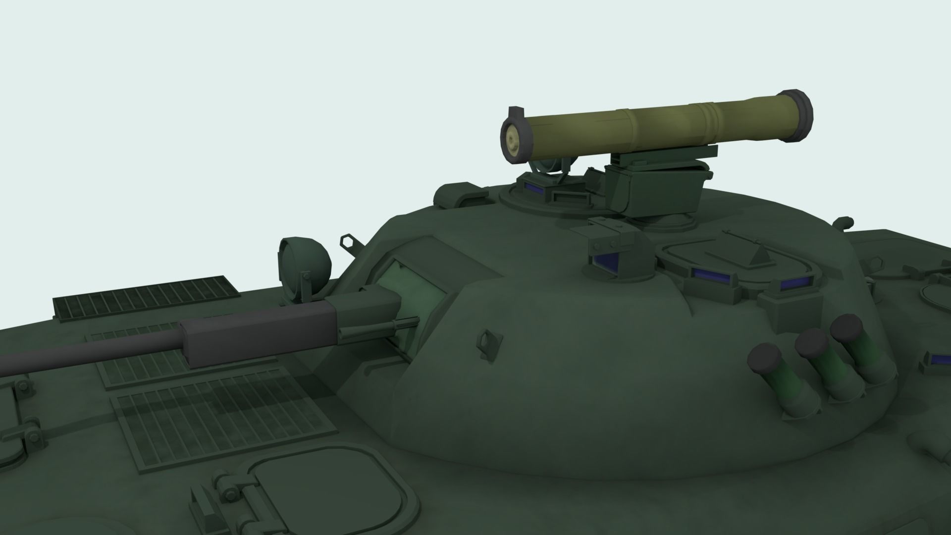 BMP-2 russian armoured vehicle 3D model_22