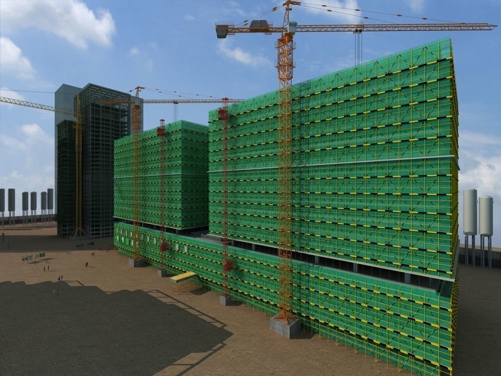 Construction Scene  3D model_13