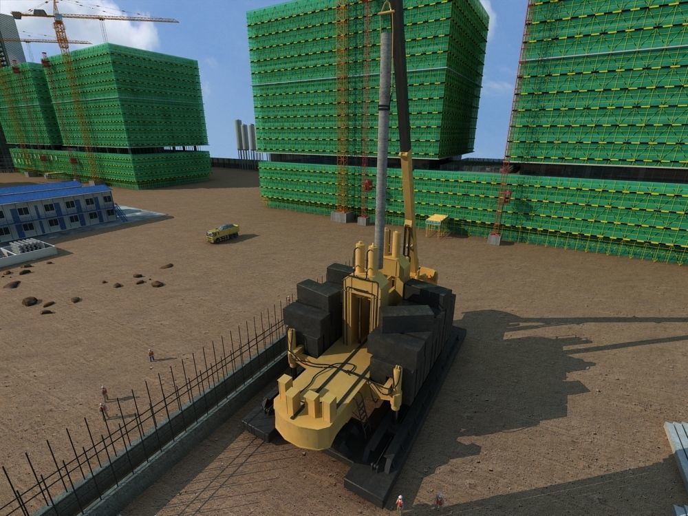 Construction Scene  3D model_19