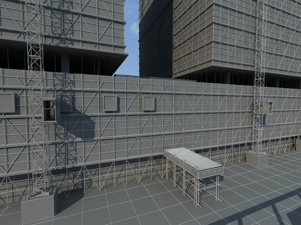 Construction Scene  3D model_32