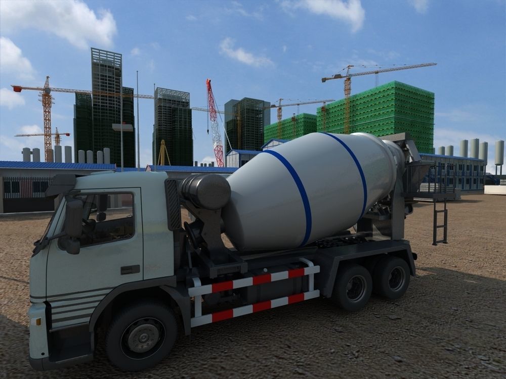 Construction Scene  3D model_22