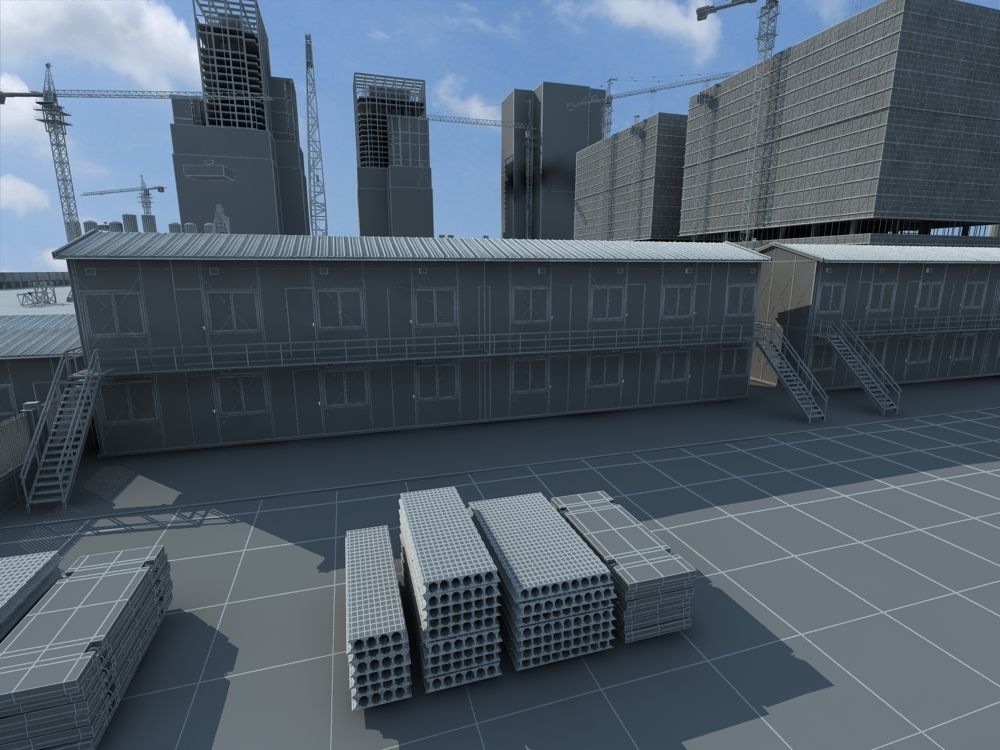 Construction Scene  3D model_39