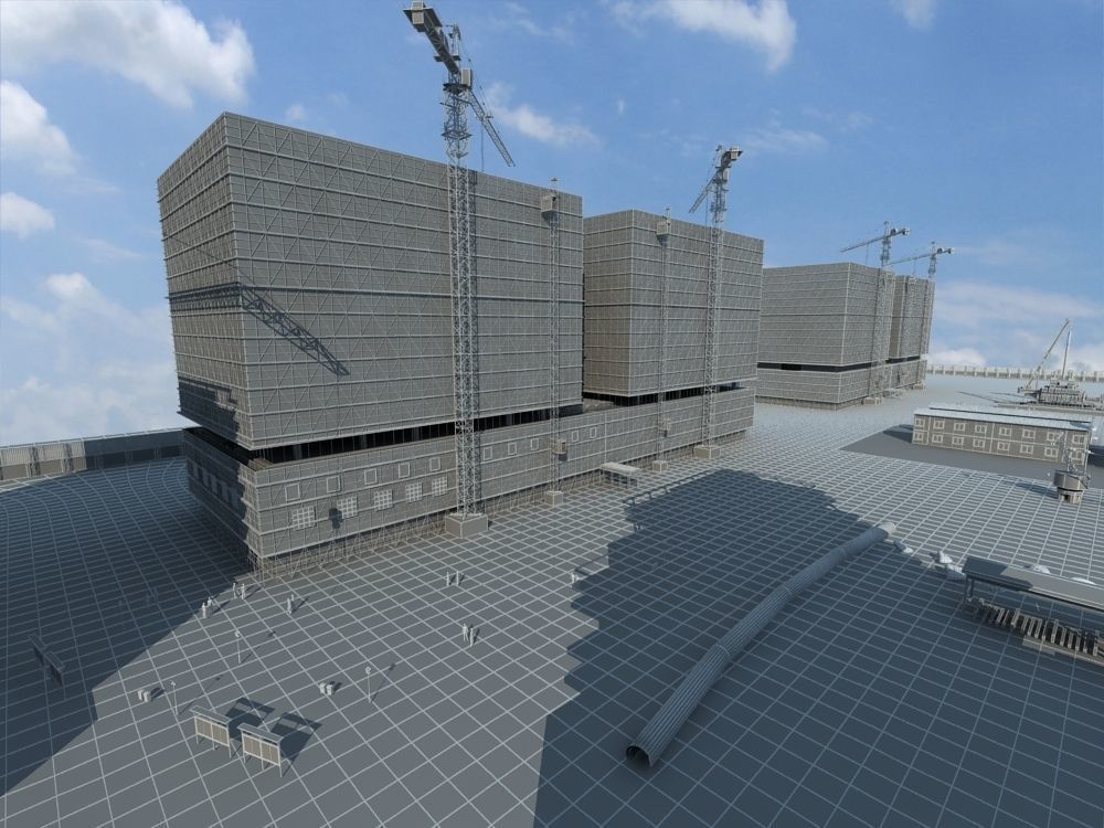 Construction Scene  3D model_31
