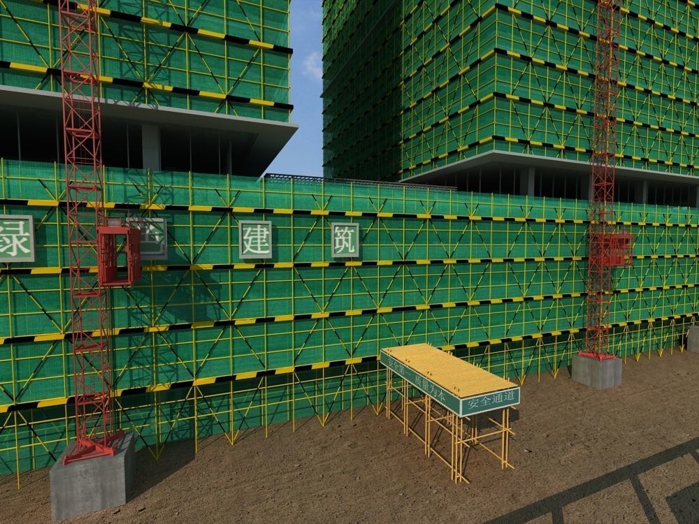 Construction Scene  3D model_15