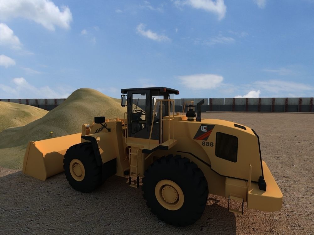 Construction Scene  3D model_21