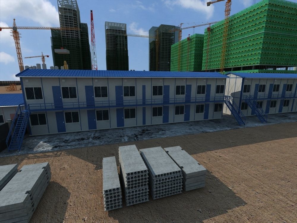 Construction Scene  3D model_23