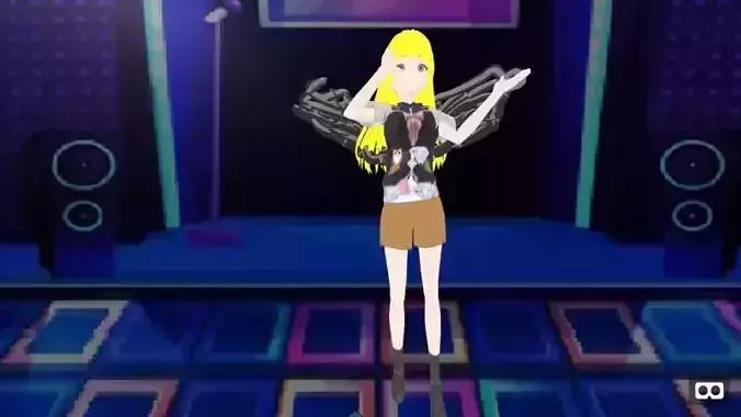 mmd model angel