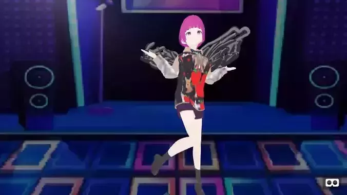 mmd model angel
