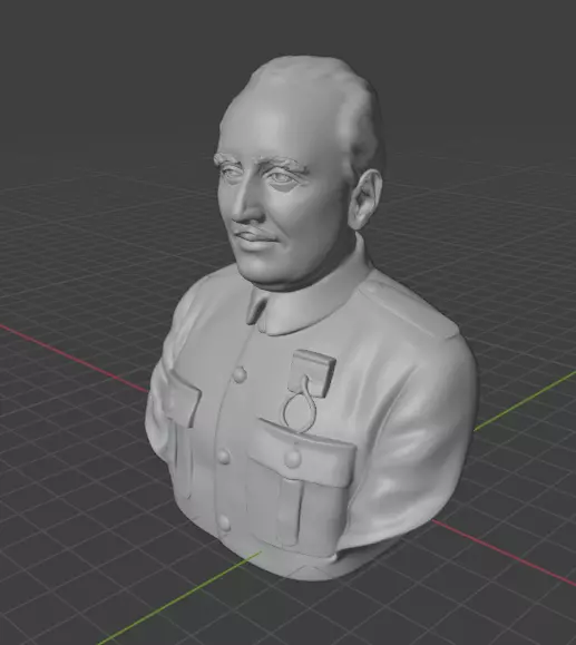 Francisco Franco 3D print model_5