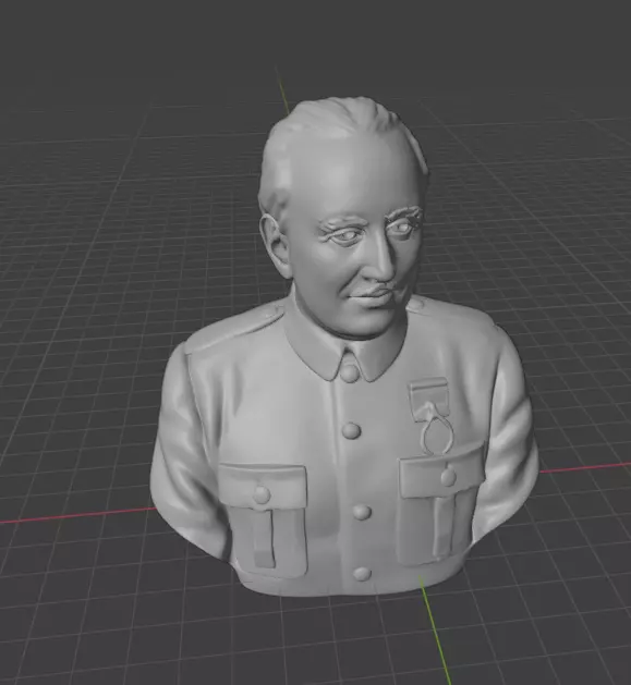 Francisco Franco 3D print model_12