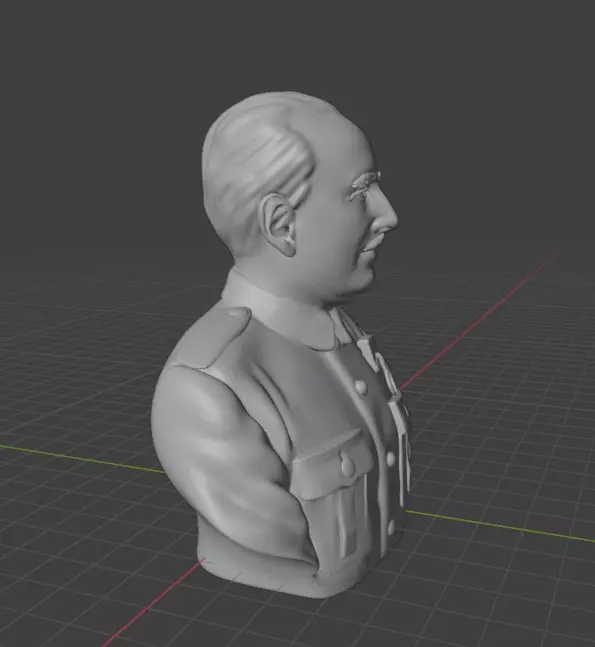 Francisco Franco 3D print model_4